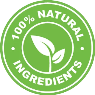 Natural ingredients brand badge